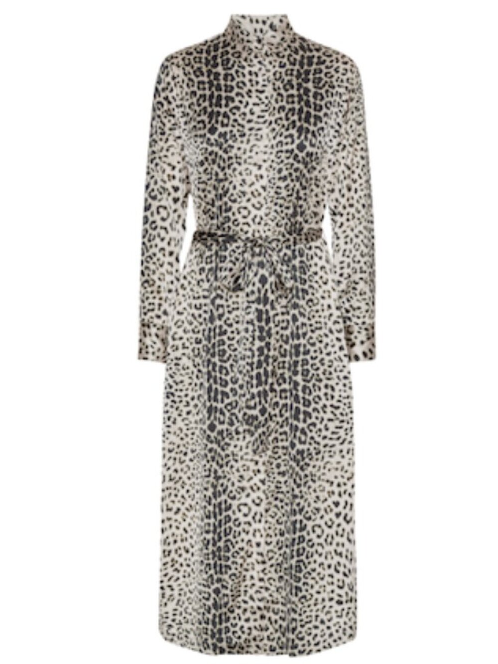 Jean Dress – Nude Leopard - Size S NWT